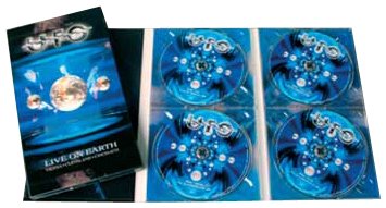 UFO - Live on Earth - 4xCD - CDs Muy Buen Estado / Portada Muy Buen Estado (VG+/VG+)