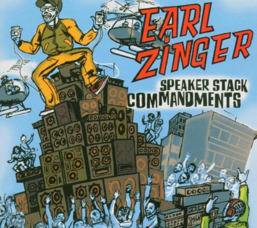 Earl Zinger - Speaker Stack Commandments - CD - CD Muy Buen Estado / Portada Muy Buen Estado (VG+/VG+)