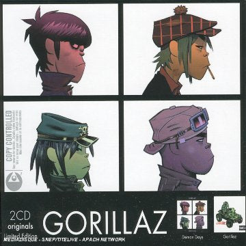 Gorillaz - Demon Days/Christmas CD Box - 2xCD - CDs Muy Buen Estado / Portada Muy Buen Estado (VG+/VG+)