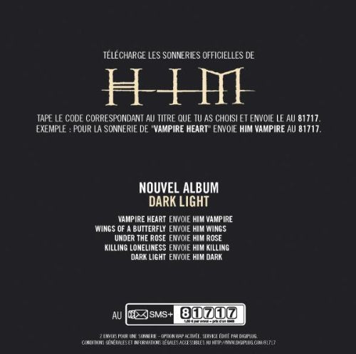 HIM - Dark Light - CD - CD Muy Buen Estado / Portada Muy Buen Estado (VG+/VG+)