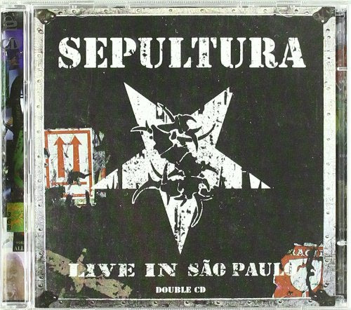 Sepultura - Live In São Paulo - 2xCD - CDs Muy Buen Estado / Portada Muy Buen Estado (VG+/VG+)