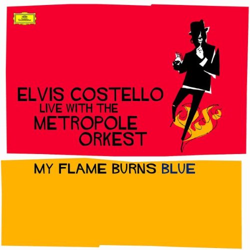 Elvis Costello - My Flame Burns Blue (Live) - 2 Discos - Discos Muy Buen Estado / Portada Muy Buen Estado (VG+/VG+)