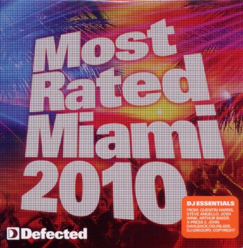Various Artists - Most Rated Miami 2010 - 2xCD - CDs Muy Buen Estado / Portada Muy Buen Estado (VG+/VG+)