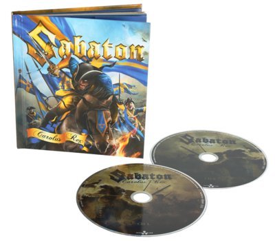 Sabaton - Carolus Rex (Digi Book mit Bonus CD) - 2xCD - CDs Muy Buen Estado / Portada Muy Buen Estado (VG+/VG+)