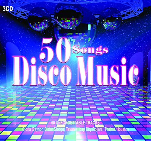Gloria Gaynor - 3CD 50 Songs Disco Music, Gloria Gaynor, Donna Summer, Dance Music, Disco Music - 3xCD - CDs Muy Buen Estado / Portada Muy Buen Estado (VG+/VG+)