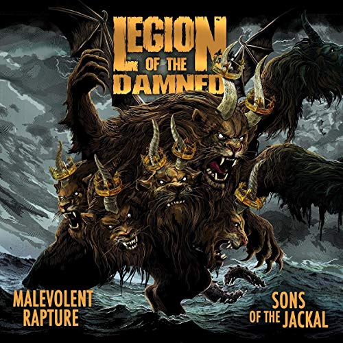 Legion of the Damned - Malevolent Rapture/Sons of the Jackal - 2xCD - CDs Muy Buen Estado / Portada Muy Buen Estado (VG+/VG+)