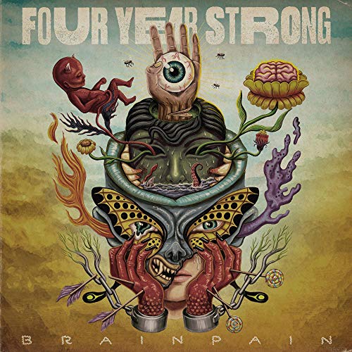 Four Year Strong - Brain Pain - LP - Vinilo Muy Buen Estado / Portada Muy Buen Estado (VG+/VG+)
