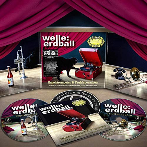 Welle: Erdball - "Engelstrompeten & Teufelsposaunen" - 2xCD - CDs Muy Buen Estado / Portada Muy Buen Estado (VG+/VG+)