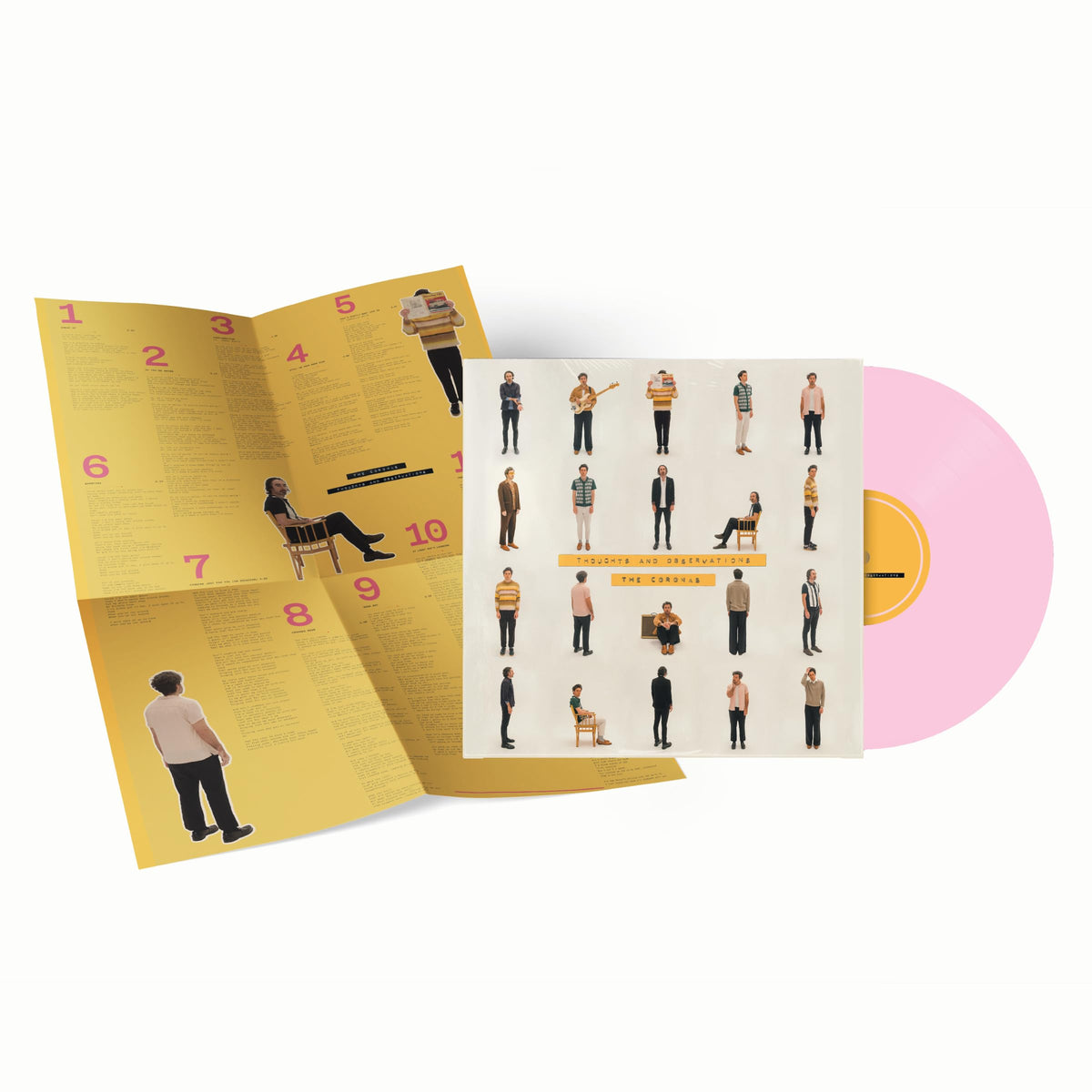 The Coronas - Thoughts & Observations (Colour Vinyl) - LP - Vinilo Muy Buen Estado / Portada Muy Buen Estado (VG+/VG+)