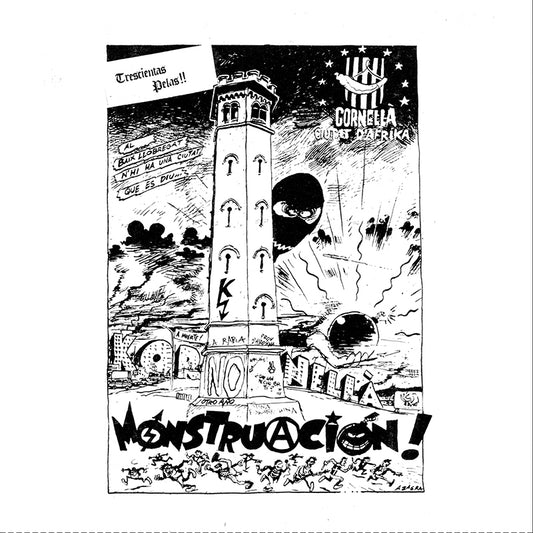 Monstruacion - Cornella, Ciutat D'afrika Color Gris - LP - Color