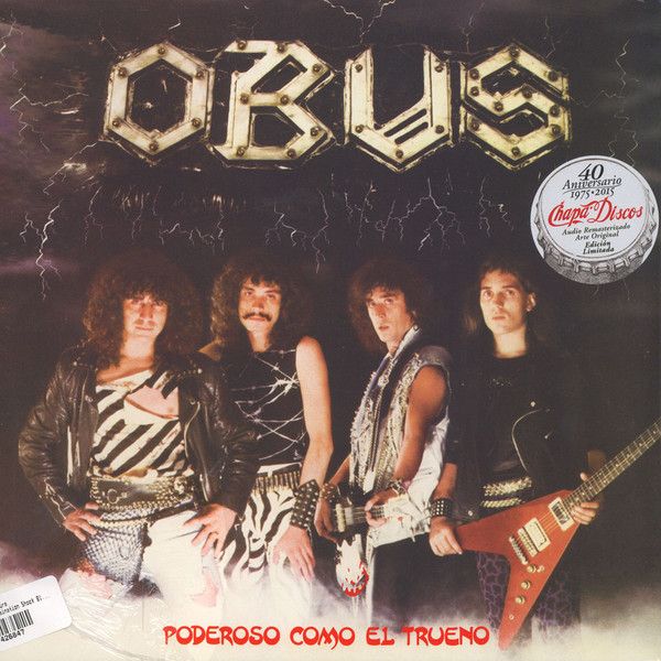 Obús - Poderoso Como El Trueno - LP