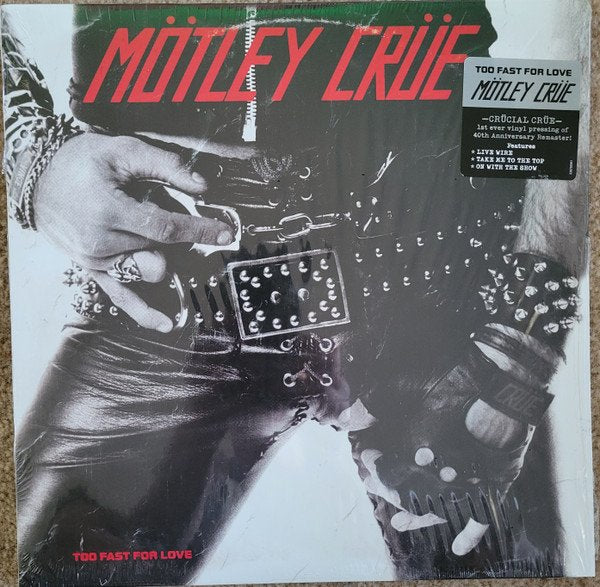 Mötley Crüe - Too Fast For Love - LP