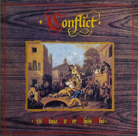 Conflict - It’s Time To See Who’s Who - LP - Color