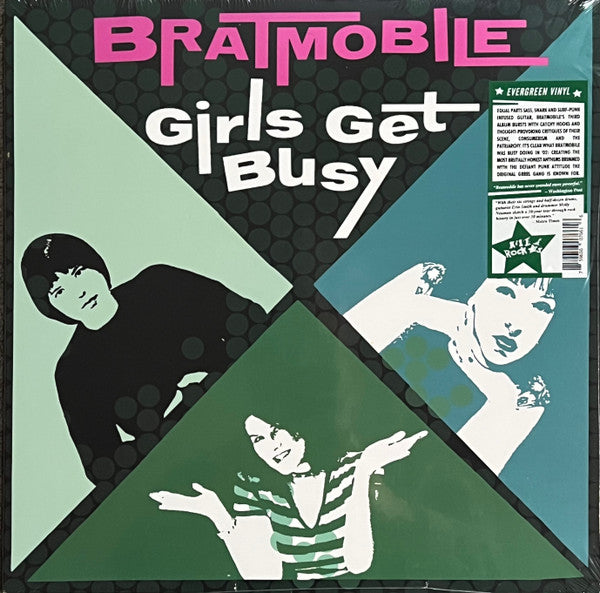 Bratmobile - Girls Get Busy - LP - Color
