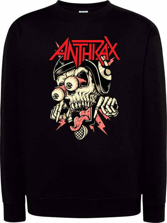 Anthrax - Sudadera Cuello Redondo / Sweatshirt