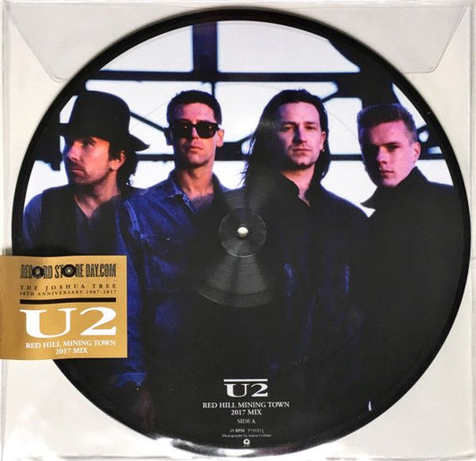 U2 - Red Hill Mining Town. 2017 Mix - 7" - Color