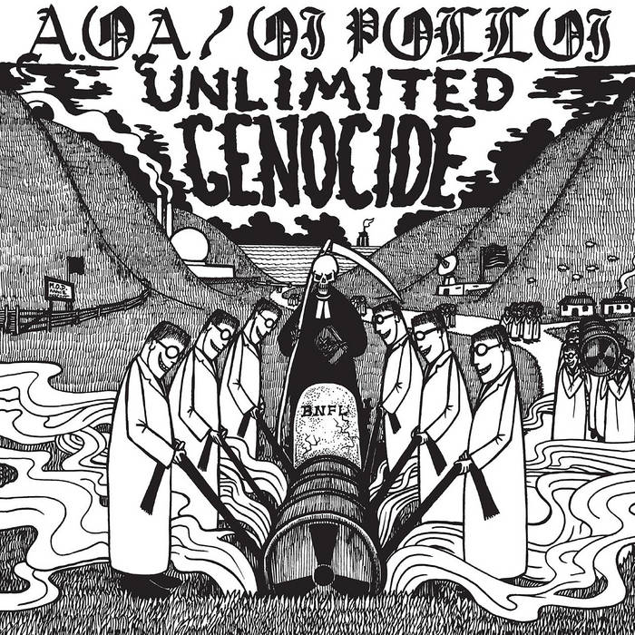 A.O.A. / Oi Polloi - Unlimited Genocide - LP