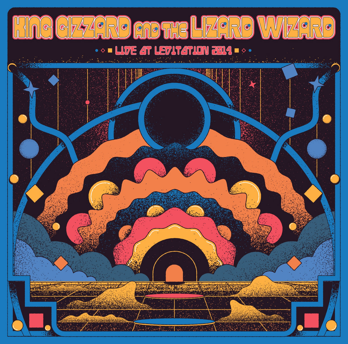 King Gizzard And The Lizard Wizard - Live at Levitation 2014 - LP - Color