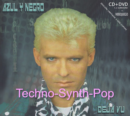 Azul Y Negro – Deja Vu - CD + DVD - Digipak - 2008 - Vaso Music – VM 370