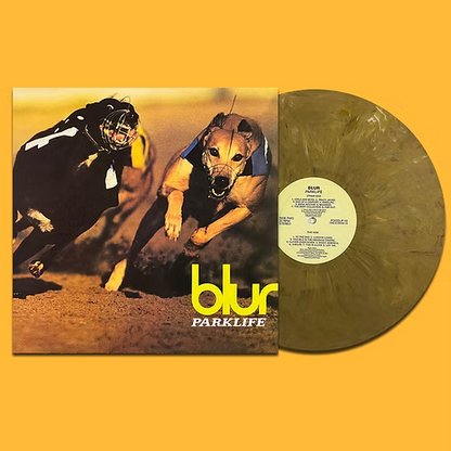 BLUR LP Parklife (Khaki Marbled Coloured Vinyl)