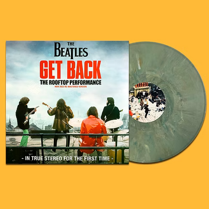 BEATLES LP Get Back - The Rooftop Performance (Marbled Colored) Remastered