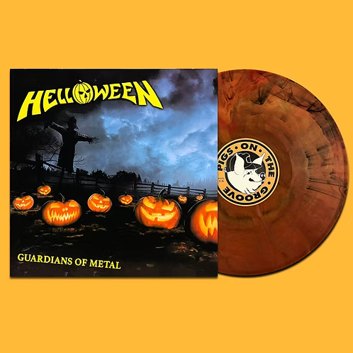 HELLOWEEN LP Guardians Of Metal (Yellow Marbled Coloured) 300 Numbered Copies