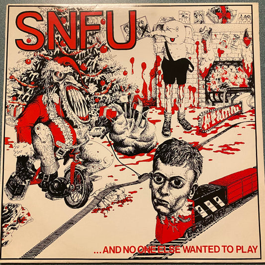 S.N.F.U. ‎– ... And No One Else Wanted To Play - LP - 1985 - Better Youth Organization ‎– BYO 009 - Very Good Condition (M- / VG+)