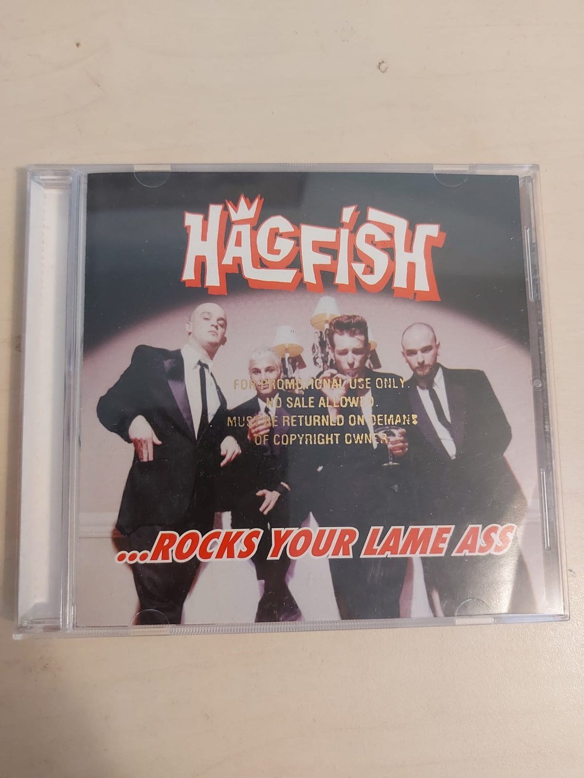 Hagfish – ... Rocks Your Lame Ass - CD - Promo Copy - Very Good Condition (M- / VG+)