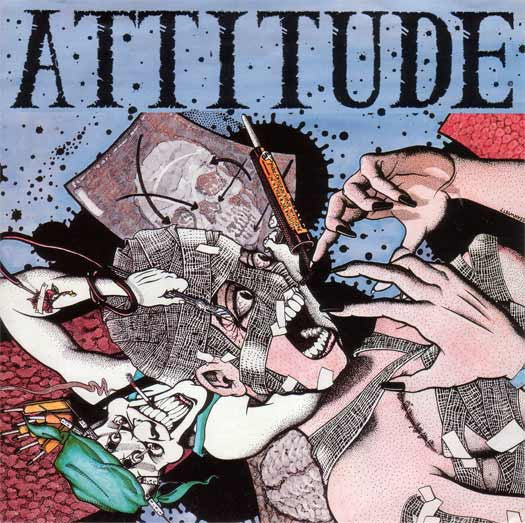 Attitude – To Whom It May Concern - 12" - White - 1998 - We Bite Records – WE BITE 038 - Very Good Condition (M- / VG+)