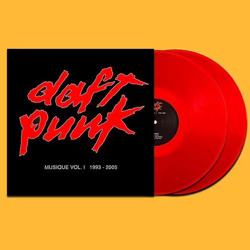 DAFT PUNK 2xLP Musique Vol. 1 1993-2005 (Red Translucent Colored Vinyl)