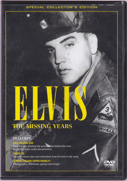 Elvis – The Missing Years - 2xDVD - DVDs Muy Buen Estado / Portada Muy Buen Estado (VG+/VG+)