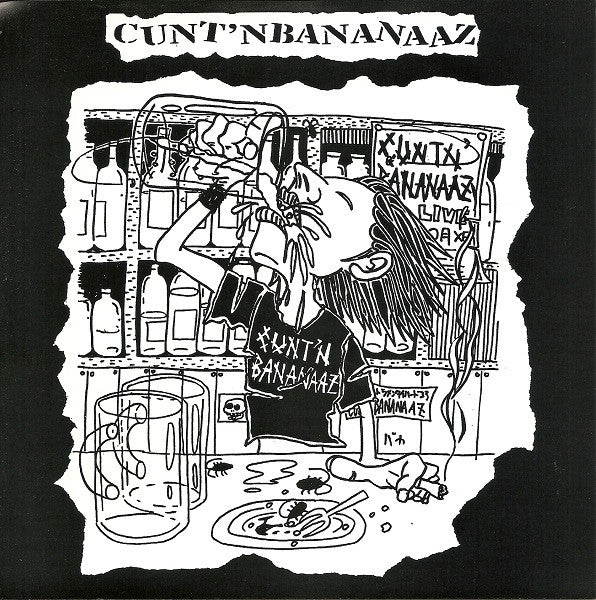 Cunt'N'Bananaaz / Hope – Cunt'N'Bananaaz / Hope - 7" - Pink Translucent - 2002 - Agitate 96 – AG96#25