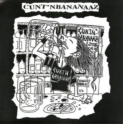 Cunt'N'Bananaaz / Hope – Cunt'N'Bananaaz / Hope - 7" - Pink Translucent - 2002 - Agitate 96 – AG96#25