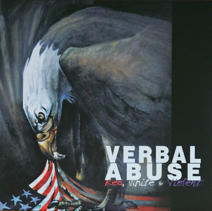 Verbal Abuse - Red, White & Violent (LP, Album, Ltd, RE)