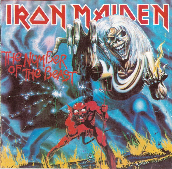 Iron Maiden – The Number Of The Beast - CD - CD Like New / Cover Like New (M-/M-).