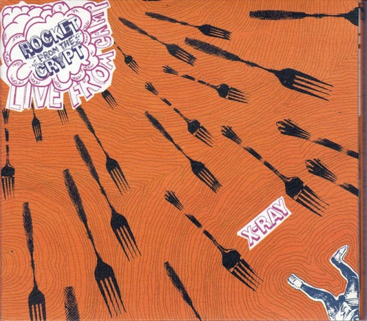 Rocket From The Crypt – Live From Camp X-Ray - CD - Digipak - 2002 - Vagrant Records – 910 377-2 - CD Como Nuevo / Portada Como Nueva (M-/M-)