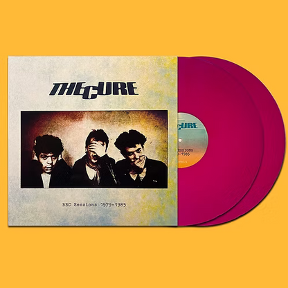 THE CURE 2xLP BBC Sessions 1979 - 1985 (Purple Colored Vinyl) Gatefold Cover