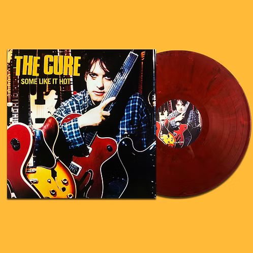 THE CURE LP Some Like It Hot (Red Marbled Colored Vinyl)