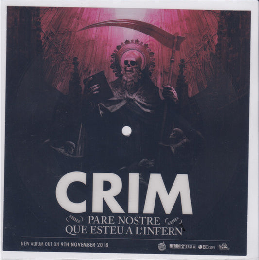 Crim - Our Father Who Art In Hell (Flexi, 7", S/Sided, Picture Disc)
