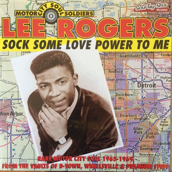 Lee Rogers ‎– Sock Some Love Power To Me - LP - 2000 - Soul-Tay-Shus ‎– STS LP 6347 - USED (M- / M-)
