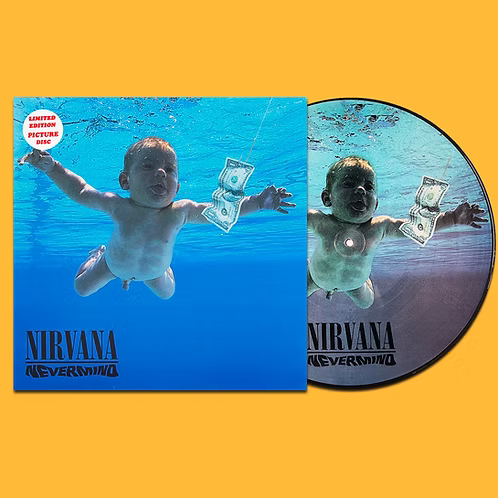 NIRVANA LP Nevermind (Picture Disc) with Cover and Insert