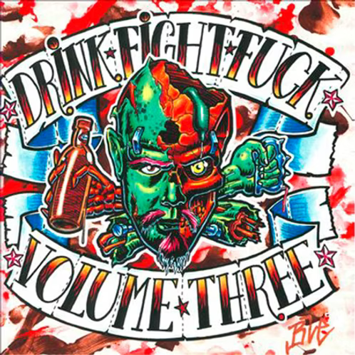 VARIOS 2xLP Drink Fight Fuck Volume Three