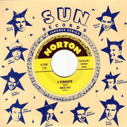 Mack Self / Macy Skipper – I Vibrate / Bop Pills - 7" - 2001 - Norton Records – 848 - Vinyl Near Mint / Cover Near Mint (M-/M-)