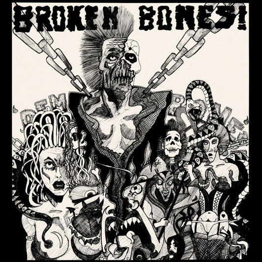 Broken Bones – Dem Bones + Singles 83-86 - CD - 2020 - Fallout Records – FALL CD 28 - NEW / SEALED.