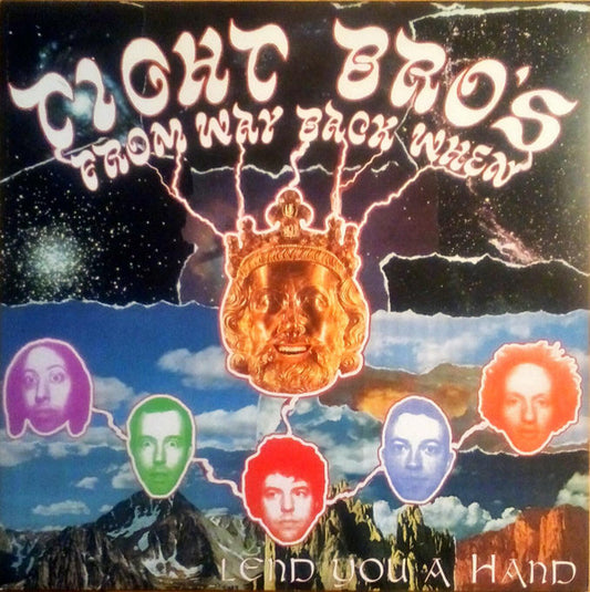 Tight Bro's From Way Back When – Lend You A Hand - LP - BROWN - 2001 - Munster Records – MR 185 - Very Good Condition (VG+/VG+)