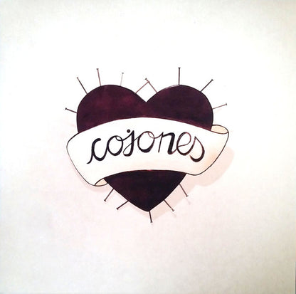 Santi Campos – Cojones - LP - 2016 - Rock Indiana – LINDI 423 - Vinyl Like New / Sleeve Like New (M-/M-)