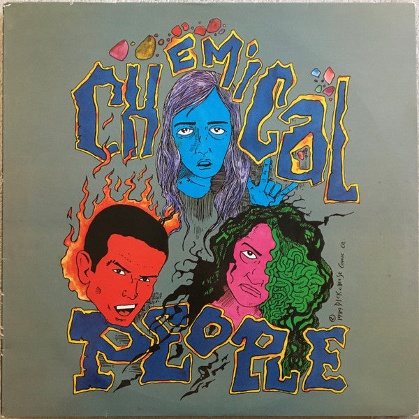 Chemical People – Overdosed On... - LP - Original Inner Sleeve / Encarte Original - Muy Buen Estado / Very Good Condition (VG+ / VG+)