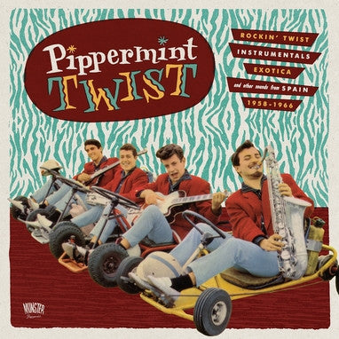 Pippermint Twist (Rockin' Twist - Instrumentals - Exotica And Other Sounds From Spain 1958-1966) - CD - 2013 - Munster Records – MR CD 337 - NUEVO - PRECINTADO / NEW – SEALED.