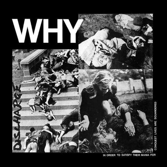 Discharge – Why - CD - Digipak - 2007 - Captain Oi! – AHOY DPX 619 - NUEVO - PRECINTADO / NEW – SEALED.