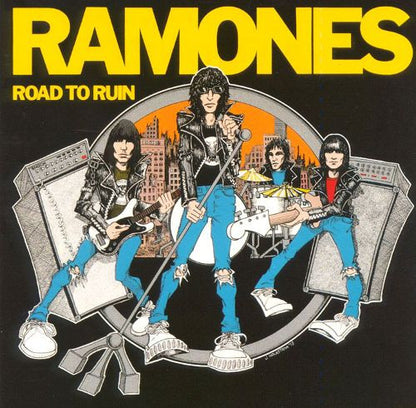 Ramones ‎– Road To Ruin - LP - 180 gram - 2001 - Sire ‎– SRK 6063 - Vinyl Near Mint / Cover Very Good (M-/VG+)